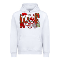 White christmas love nurse bbs Urban Hoodie - BundleAndBundleShop