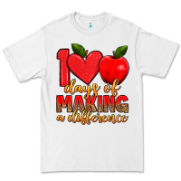 White 100 days of making a difference Premium Tee - Artiststas