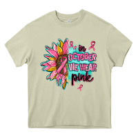 Mossy sunflower in october we wear pink Heavy Core Tee - AdoDesignShop