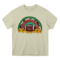 Mossy merry christmas sunflower rainbow Heavy Core Tee - BarkalooDesign