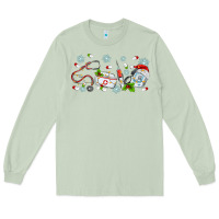Matcha christmas nurse Long Sleeve Tee - MaliasSmallBusiness