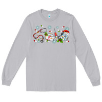 Moon Dust christmas nurse Long Sleeve Tee - MaliasSmallBusiness