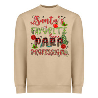 Mushroom santa's favorite para professional Heavyweight Sweatshirt - MaliasSmallBusiness
