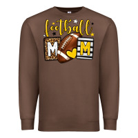 Chestnut Football mom yellow team color Premium Sweatshirt - HowdyJamesFarm