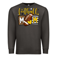 Smoke Football mom yellow team color Premium Sweatshirt - HowdyJamesFarm