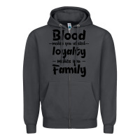 Smoke Blood Makes You Related Makes You Family Zipper Hoodie - Bettercallsaul