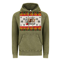 Vintage Olive very merry teacher Vintage Hoodie - Jasminsmagicworld