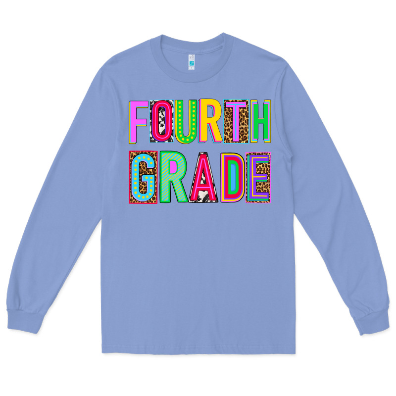 Fourth Grade Long Sleeve Tee by NancyCooperArtShop | Teevron
