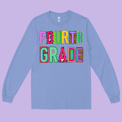 Fourth Grade Long Sleeve Tee Designed By Nancycooperartshop
