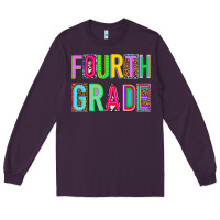Plum fourth grade Long Sleeve Tee - NancyCooperArtShop