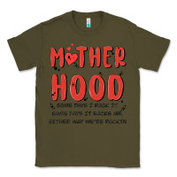 Army Green motherhood some day i rock it Classic Tee - MaliasSmallBusiness