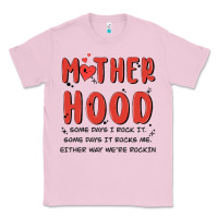 Bubblegum Pink motherhood some day i rock it Classic Tee - MaliasSmallBusiness