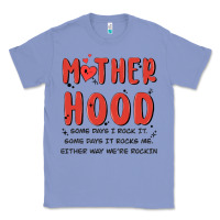Colony Blue motherhood some day i rock it Classic Tee - MaliasSmallBusiness