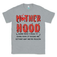 Heather Grey motherhood some day i rock it Classic Tee - MaliasSmallBusiness