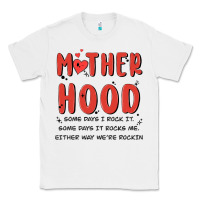 White motherhood some day i rock it Classic Tee - MaliasSmallBusiness