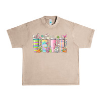 French Oak retro groovy easter Urban Heavy Tee - MaliasSmallBusiness