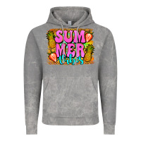 Cloud Rock summer vibes leopard background Vintage Hoodie - Jasminsmagicworld