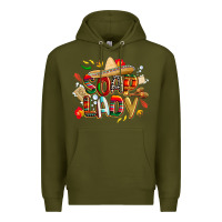 Army Green cinco de mayo soap lady Premium Hoodie - CowGirlArtShop