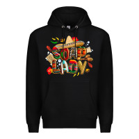 Black cinco de mayo soap lady Premium Hoodie - CowGirlArtShop