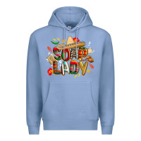 Colony Blue cinco de mayo soap lady Premium Hoodie - CowGirlArtShop