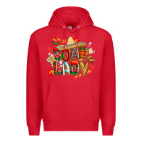 Red cinco de mayo soap lady Premium Hoodie - CowGirlArtShop