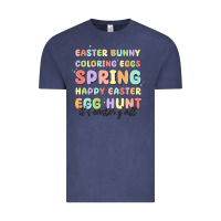 Vintage Denim easter bunny spring Vintage Tee - MaliasSmallBusiness