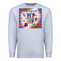 Heather Grey American mini Premium Sweatshirt - TumblerDesignByShophia