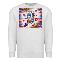 Oatmeal Heather American mini Premium Sweatshirt - TumblerDesignByShophia