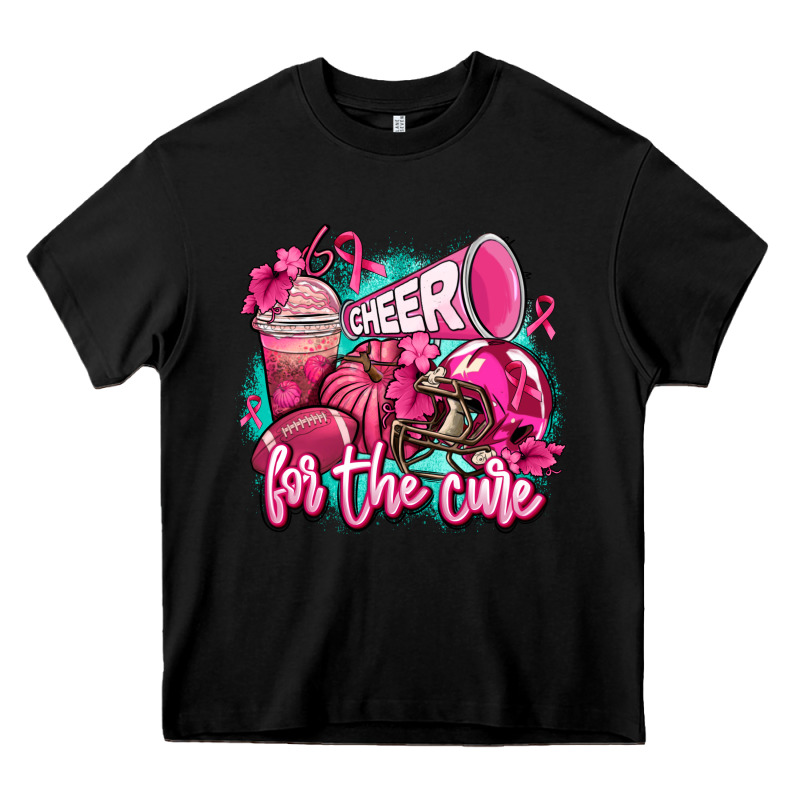 Cheer For The Cure Heavy Core Tee by AdoDesignShop | Teevron