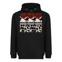 Black cowgirl with cowhide Heavyweight Hoodie - TumblerDesignByShophia