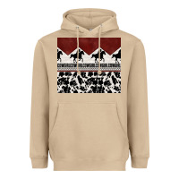 Mushroom cowgirl with cowhide Heavyweight Hoodie - TumblerDesignByShophia