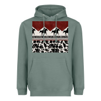 Sage cowgirl with cowhide Heavyweight Hoodie - TumblerDesignByShophia
