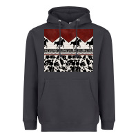 Smoke cowgirl with cowhide Heavyweight Hoodie - TumblerDesignByShophia