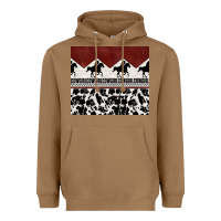 Toasted Coconut cowgirl with cowhide Heavyweight Hoodie - TumblerDesignByShophia
