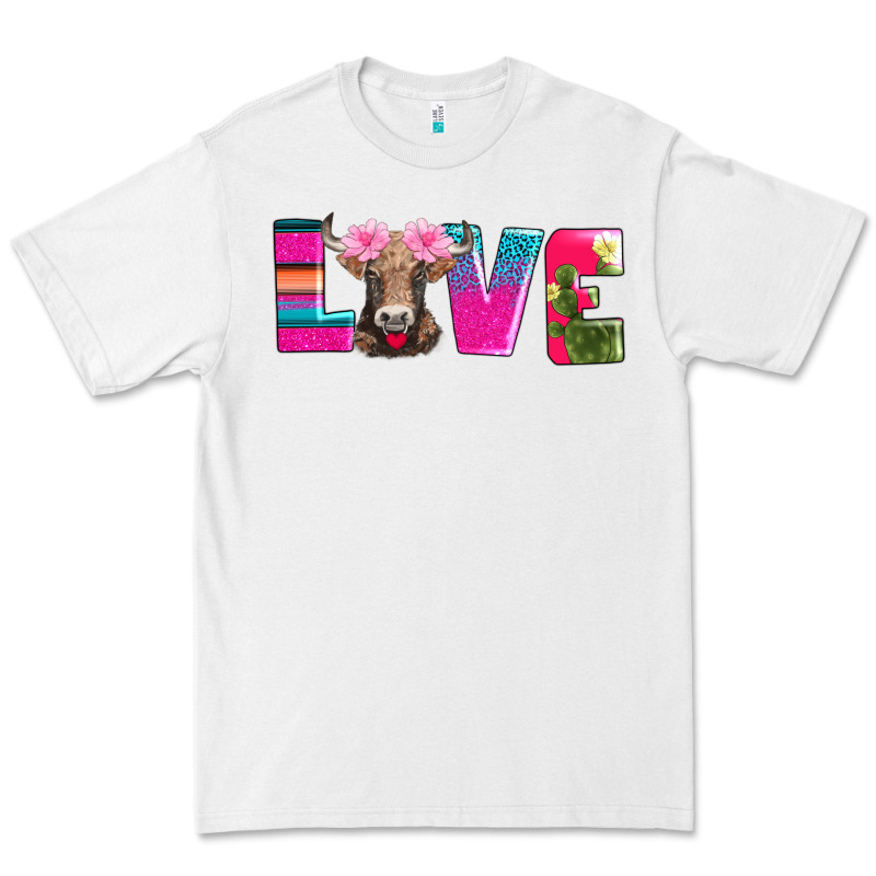 Love With Braunvieh Cow Premium Tee by AdoDesignShop | Teevron