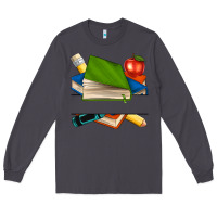 Smoke custom teacher books Long Sleeve Tee - NancyCooperArtShop