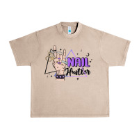 French Oak nail hustler Urban Heavy Tee - MaliasSmallBusiness