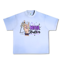 Grape Ice nail hustler Urban Heavy Tee - MaliasSmallBusiness