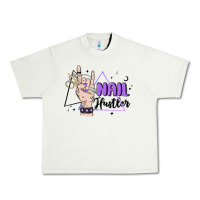 Pistachio nail hustler Urban Heavy Tee - MaliasSmallBusiness