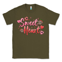 Army Green sweet heart Classic Tee - MaliasSmallBusiness
