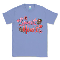 Colony Blue sweet heart Classic Tee - MaliasSmallBusiness