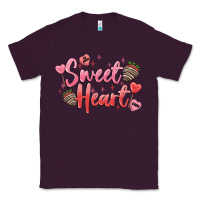 Plum sweet heart Classic Tee - MaliasSmallBusiness