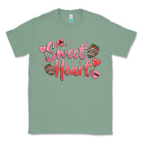 Sage sweet heart Classic Tee - MaliasSmallBusiness