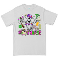 Dove Grey spooky nurse Premium Tee - AdoDesignShop