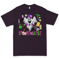 Plum spooky nurse Premium Tee - AdoDesignShop