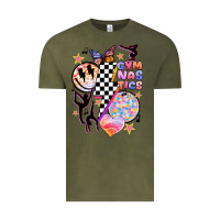 Vintage Olive retro gymnastics Vintage Tee - JahusDesignShop