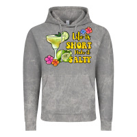 Cloud Rock life is short make it salty Vintage Hoodie - Jasminsmagicworld