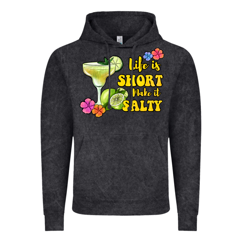 Life Is Short Make It Salty Vintage Hoodie by Jasminsmagicworld | Teevron