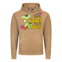 Vintage Camel life is short make it salty Vintage Hoodie - Jasminsmagicworld
