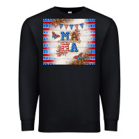 Black American mama Premium Sweatshirt - TumblerDesignByShophia